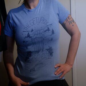 The Get Up Kids TGUK Blue Baby Band Tee Emo Midwest Emo Firstwave Emo Nature